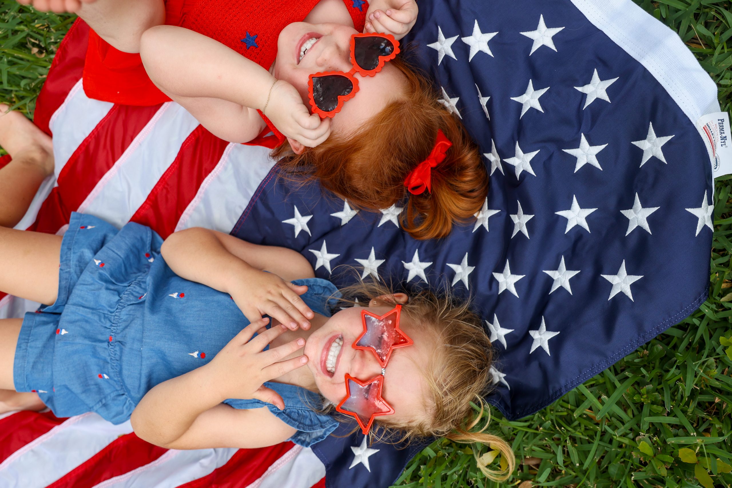Fourth of July mini session with popsicles